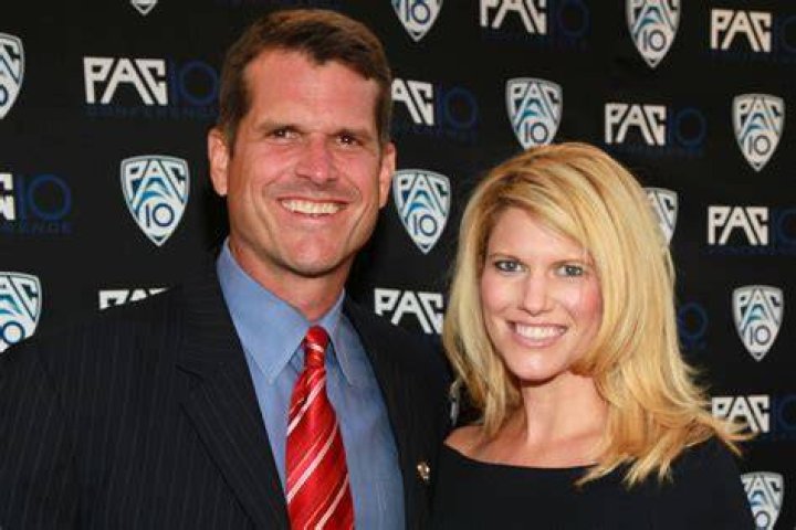 After several Unsuccessful Marriages, Jim Harbaugh is Living happily with his wife Sarah Feuerborn