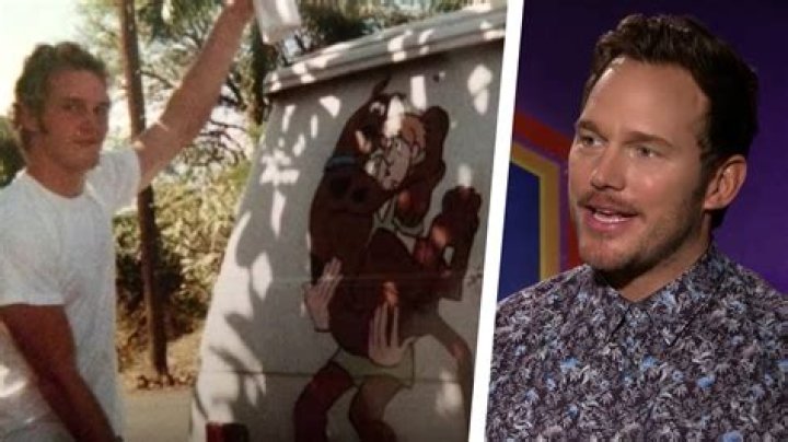 Chris Pratt Lived in a Van with a Giant Scooby Doo Decal & Yes, Theres Proof PHOTO