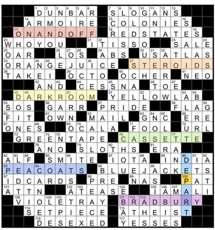 “Gladiator” star Russell NYT Crossword Clue