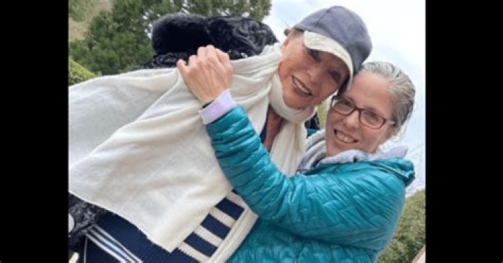 Joan Collins shares photo with daughter Katy on health spa trip