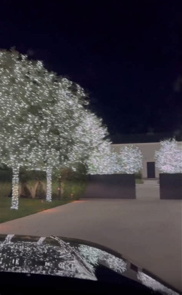 Kim Kardashian's Christmas Decorations Are Definitely... Something |