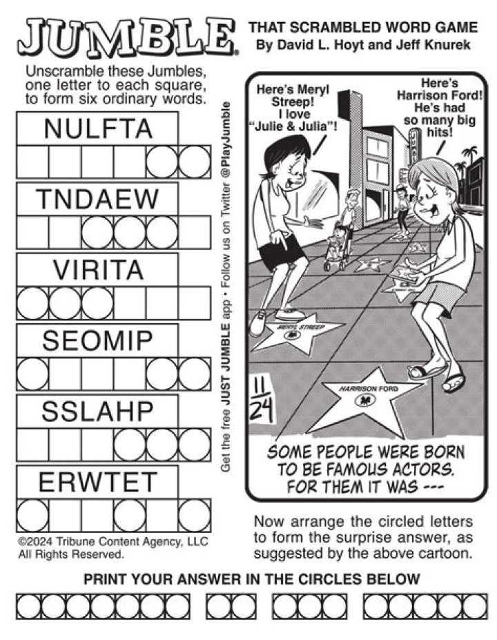 PIOHP – Daily Jumble