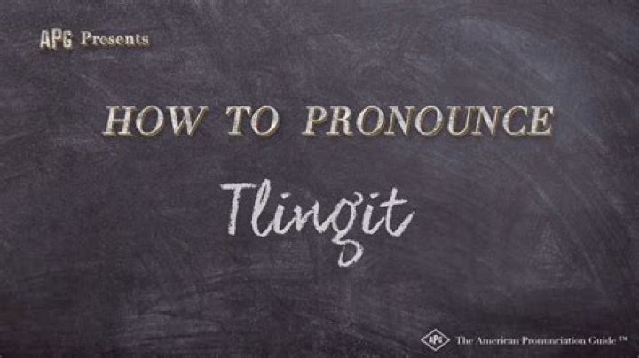 SnogBlogy | How to pronounce tlingit