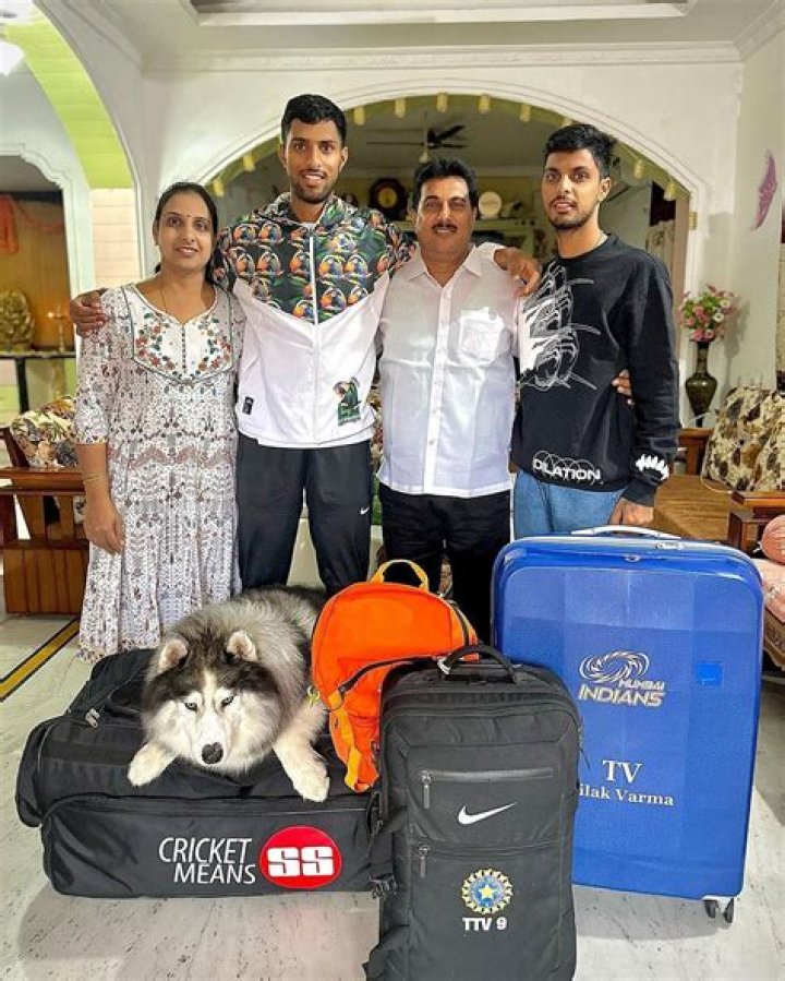Tilak Varma Parents And Family; Meet His Father Father Namboori Nagaraju & Mother Gayatri Devi