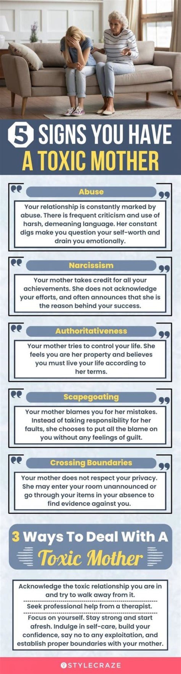 Uncover The 5 Signs Of A Toxic Mother: Insights For Healing And